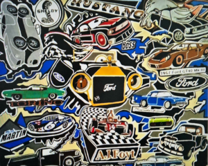 Ford Power Original Painting