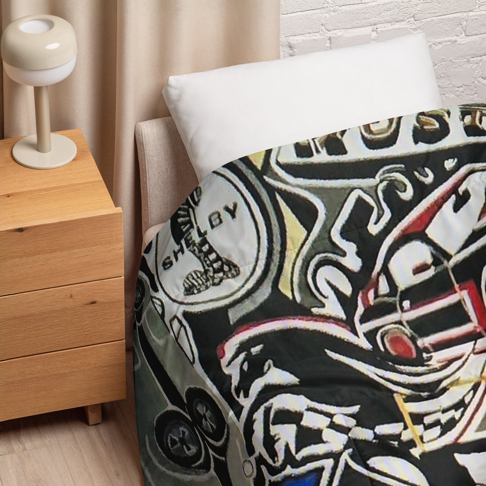 Ford Power Painting Comforter