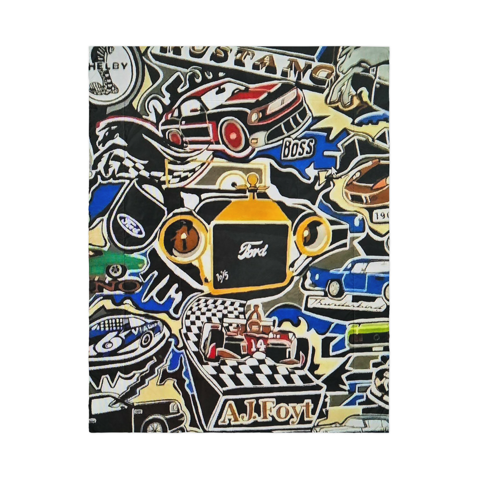 Ford Power Painting Comforter - Image 2