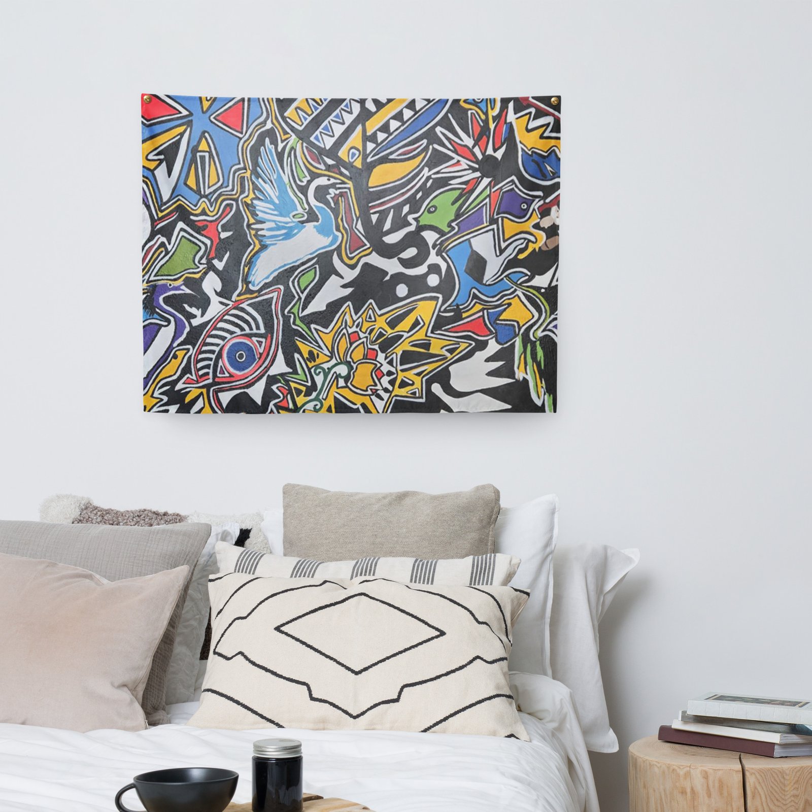 Eye of the storm Painting Indoor wall tapestry - Image 2